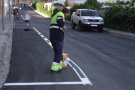 Reposició d’asfalt i tasques de pintura en diversos carrers del Vendrell 