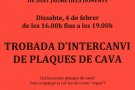 Trobada de col·leccionistes de plaques de cava