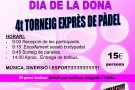 Torneig Pàdel Dia de la dona