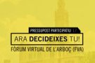 Projectes més votats en el marc dels Pressupostos Participatius de l'Arboç 2017