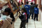 270 alumnes d’escoles del Baix Penedès visiten el Museu de Punta al Coixí i l’Escola de Puntaires de l’Arboç