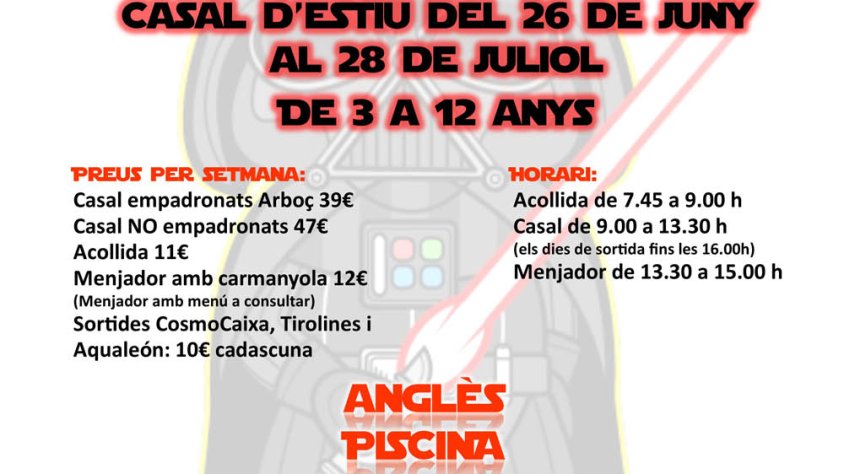 Cartell promocional del casal Star-Stiu.