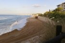 Reposició de sorra a la platja del Francàs