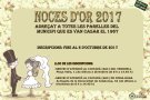 Obert el període d'inscripcions de la celebració de les Noces d'Or 2017