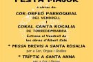 Tradicional concert de Festa Major del Cor Orfeó al Vendrell