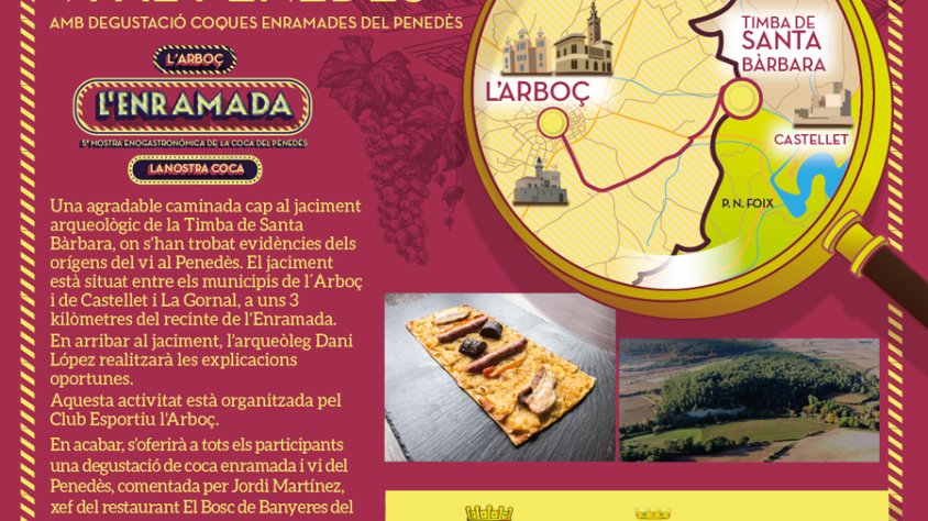 Cartell promocional de la Caminada.