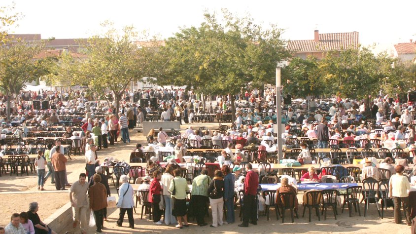 Imatge de la 18a Diada de la Puntaire celebrada a l’Arboç l’any 2005.