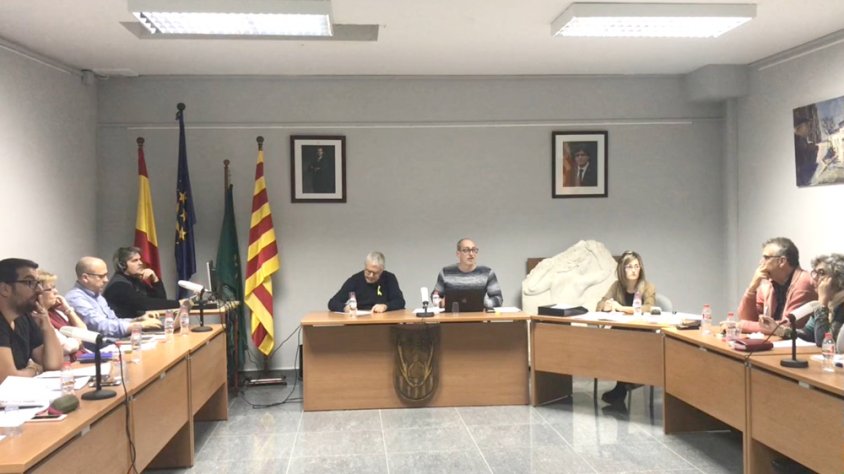 Imatge del ple ordinari del dia 16 de novembre.