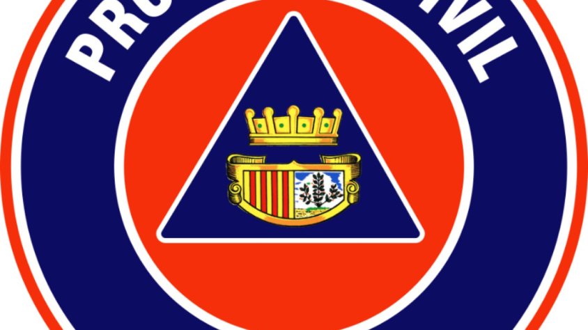 Logotip de l’Associació de Voluntaris de Protecció Civil de l’Arboç.