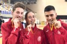 Tres medalles de bronze per als Olímpics de l'Open d'Aragó