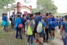 Alumnes de l’escola Àngels Garriga visiten les instal·lacions gestionades per Aigües de Tomoví