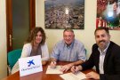 L’Ajuntament de l’Arboç i l’Obra social de La Caixa signen un conveni d’ajuts d’urgència social.