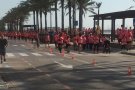 Centenars de persones participen a la segona cursa de la dona de Calafell