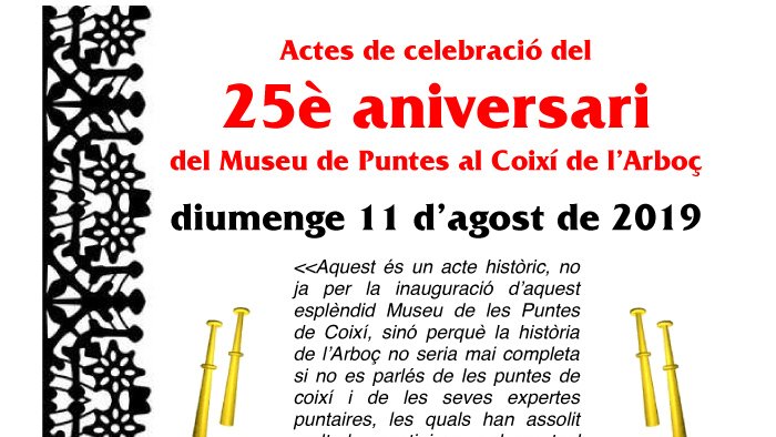 El Museu de Puntes al Coixí de l’Arboç compleix 25 anys
