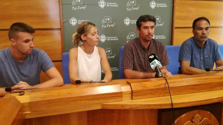 Preocupació per l'estat dels gegants del Vendrell robats
