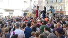 Els gegants del Vendrell tornen a ballar a casa enmig d’una gran rebuda