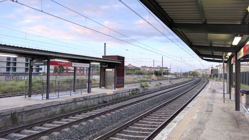 L’agressió es va produir a l’estació de tren del Vendrell.
