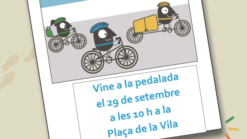 Arriba la Pedalada Popular el diumenge 29 de setembre