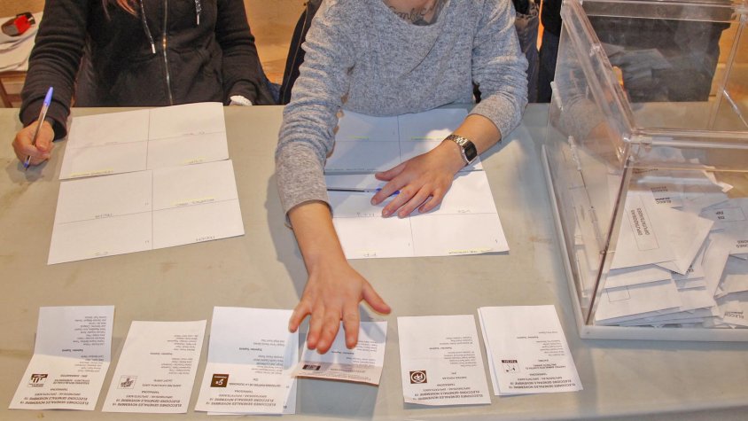 Iniciem els escrutinis de vots al Baix Penedès