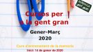 Activitats programades per al primer trimestre del 2020 per a la gent gran del Vendrell