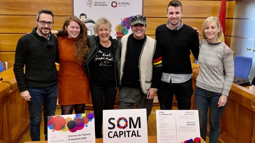 El Vendrell donarà la benvinguda a la Capital amb l’estrena de l’himne i un espectacle audiovisual i pirotècnic