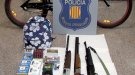 Els Mossos d'Esquadra detenen tres homes per un robatori a domicili i dos trasters del Baix Penedès 