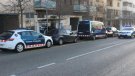 Sis detencions a Calafell en un dispositiu policial dels Mossos d'Esquadra