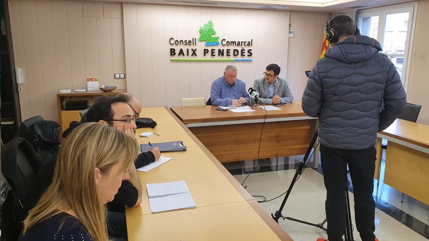 Imatge de la roda de premsa