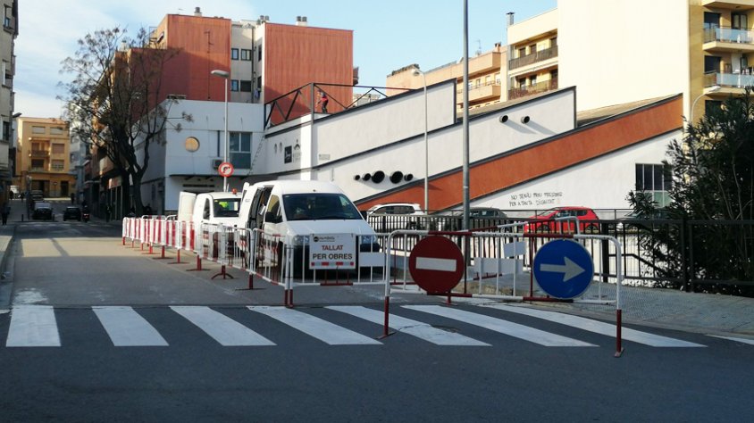 Obres pont nou