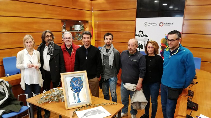 El Vendrell inaugura aquest dissabte el monument “Pax Arborum” a la Plaça de Francesc Macià