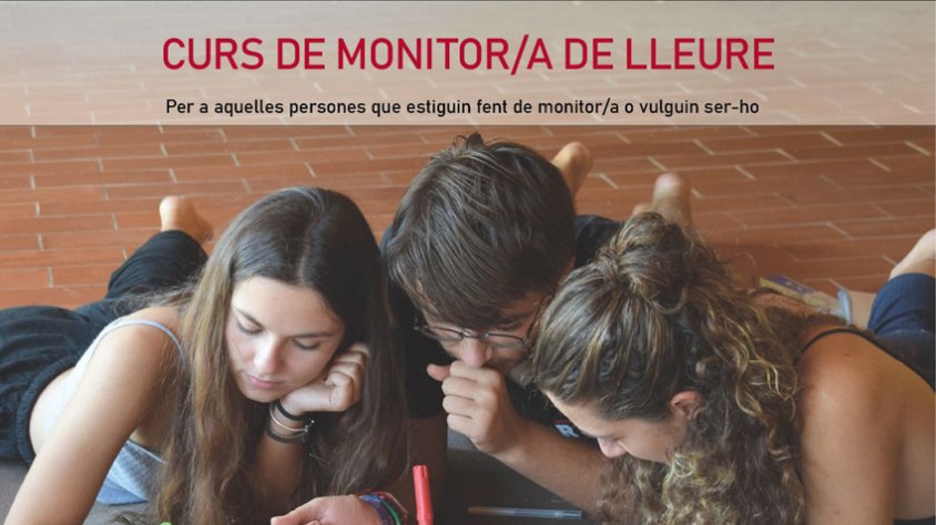Curs intensiu de monitor/a de lleure al Centre cívic l’Estació