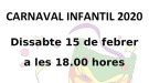Carnaval infantil 2020 a Sant Jaume dels Domenys