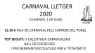 Lletger celebrarà el Carnaval aquest diumenge 1 de març