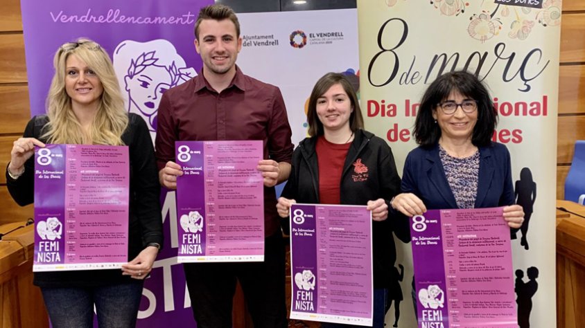 L'Ajuntament presenta un programa al voltant del 8 de Març en col·laboració amb entitats del Vendrell
