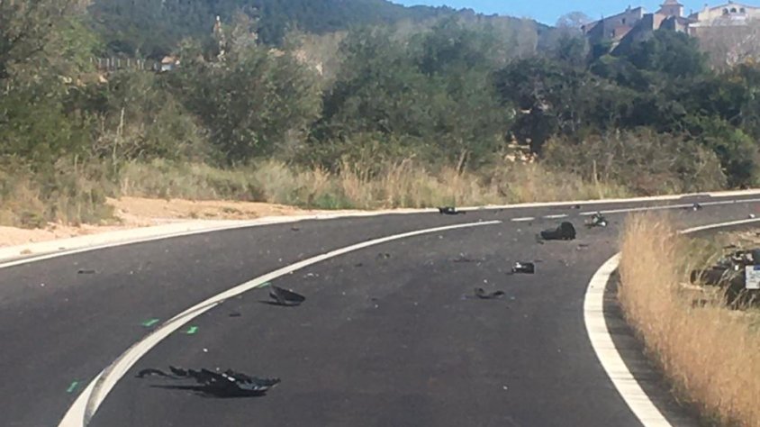 Un motorista mor al Montmell