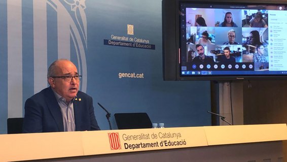 Educació presenta el pla d'obertura de centres educatius per a finals d'aquest curs i per al proper 2020-2021
