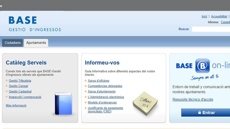 El nou calendari fiscal de BASE Gestió d'Ingressos amplia els terminis per facilitar el pagaments de tributs als ciutadans,  que havien quedat suspesos a causa de la Covid-19