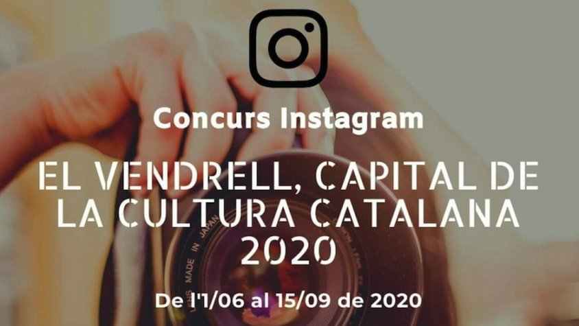 Turisme del Vendrell reactiva el concurs d’Instagram amb motiu de la Capitalitat de la Cultura Catalana