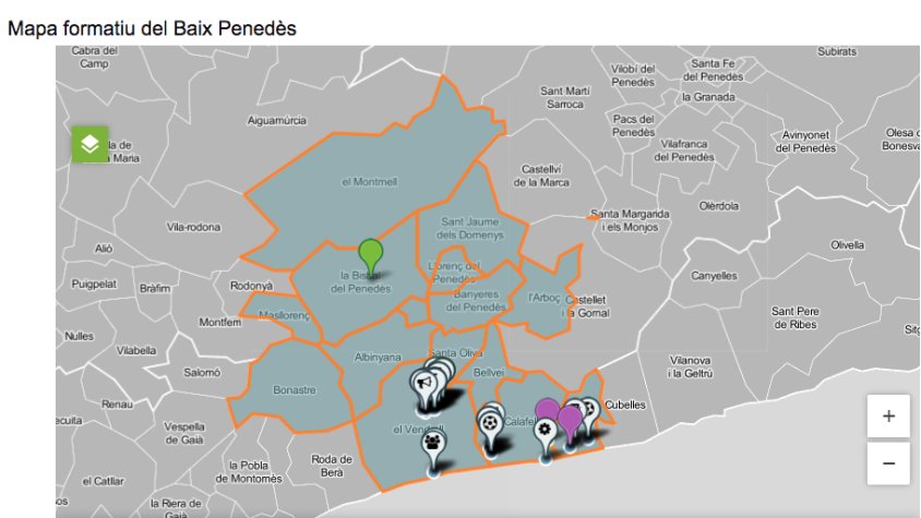 El Consell Comarcal del Baix Penedès actualitza la nova oferta formativa de la Taula de Formació del Baix Penedès