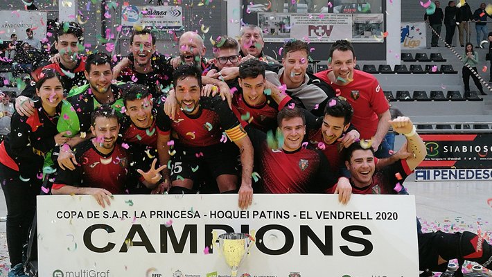 El primer equip d'hoquei del CE Vendrell manté la majoria de jugadors en el seu retorn a l'OK Lliga Or