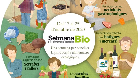 Obert el període per als organitzadors d'activitats de la Setmana Bio 2020