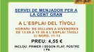 Servei de menjar per emportar per a la gent gran a ‘Esplai del Tívoli