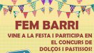 A punt la quarta festa “Fem Barri” que promou la convivència i el civisme