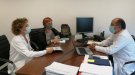 Reunió amb la direcció de l'Hospital del Vendrell per parlar dels seus serveis i de la situació de la Covid-19