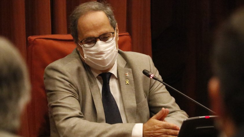 El president de la Generalitat, Quim Torra
