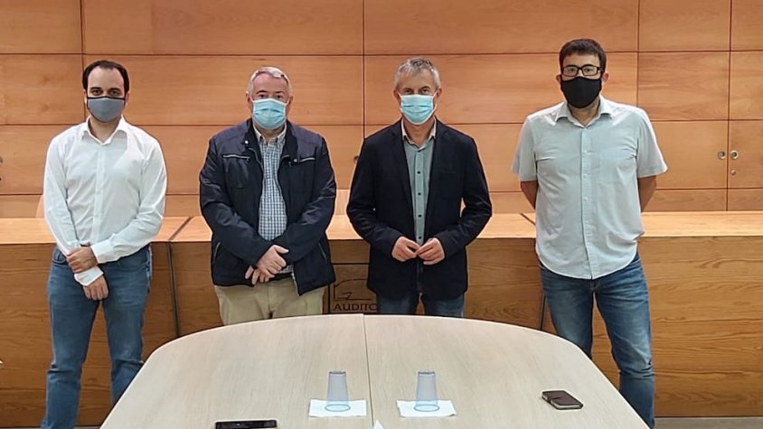 Imatge de la reunió de treball conjunta