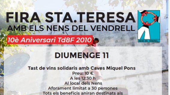 Els Nens del Vendrell proposen un octubre carregat d’activitats