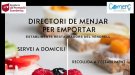 Comerç del Vendrell publica un directori de menjar per emportar