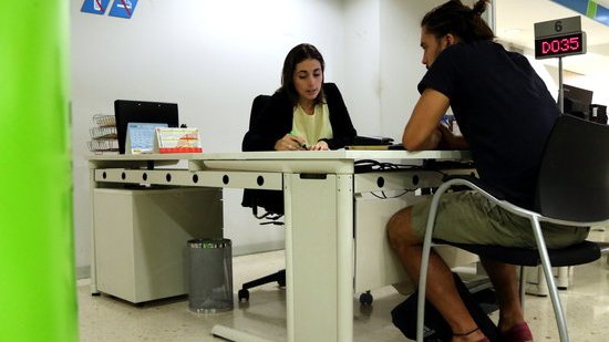 L'atur registrat a l'octubre puja en 6.358 persones a Catalunya respecte al setembre amb 484.559 desocupats