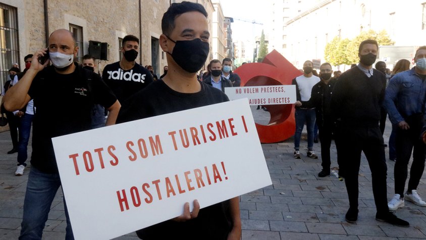 El sector de l'hostaleria que no fa servei a domicili podrà accedir a la prestació extraordinària d'autònoms